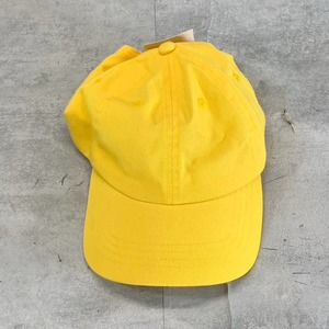 Club Room Men's Mustard Solid Adjustable Baseball Hat SZ OS